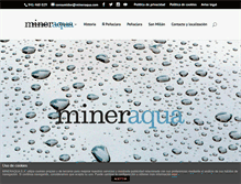 Tablet Screenshot of mineraqua.com